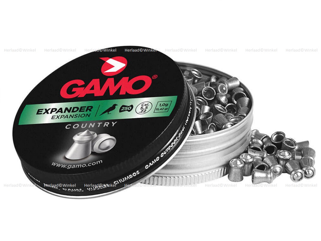 Gamo Expander 4.50mm Luchtdruk Kogeltjes blikje 250